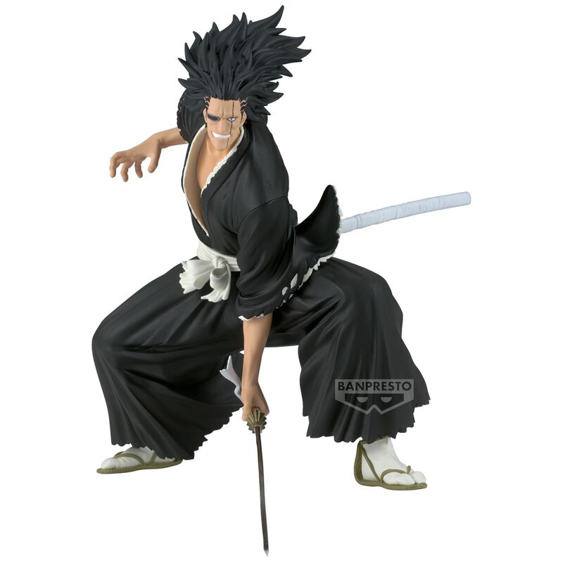 Bleach Kenpachi Zaraki Vibration Stars Figura 13cm Banpresto