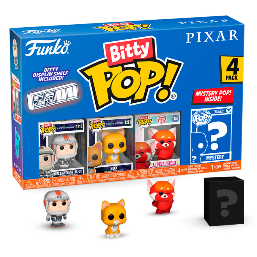 Blister 4 figures Bitty POP Disney Pixar Lightyear Funko