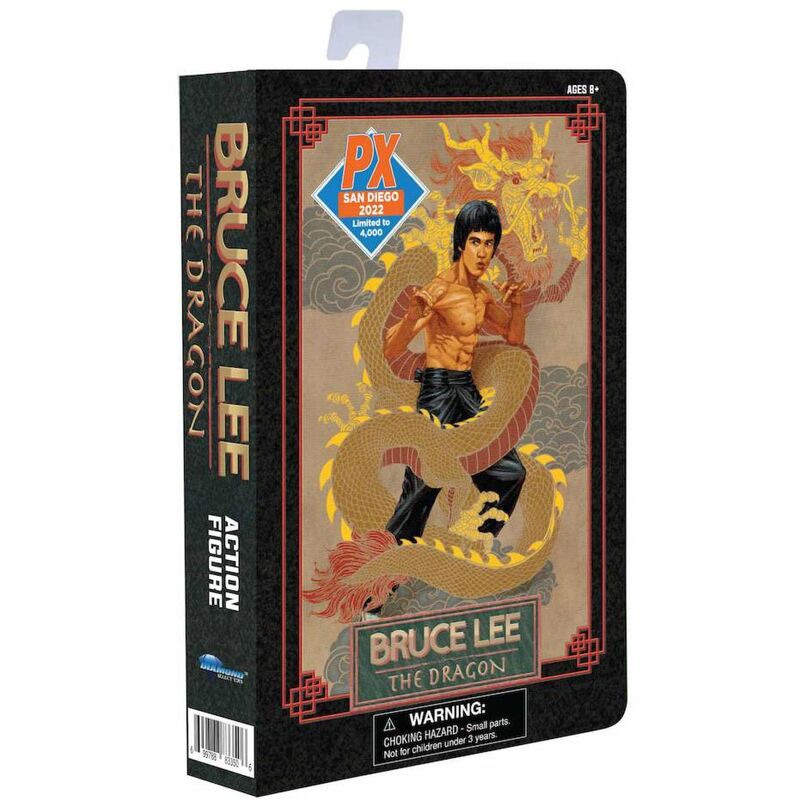 Bruce Lee The Dragon Sdcc 2022 Esclusiva Figura 18cm Diamond Select