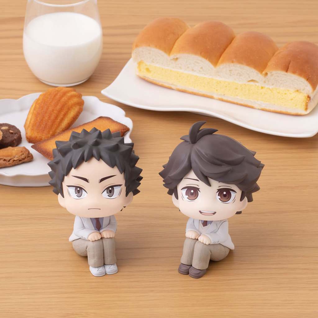 MEGAHOUSE LOOKUP HAIKYU OIKAWA/IWAIZUMI SET MINI FIGURA 10 cm
