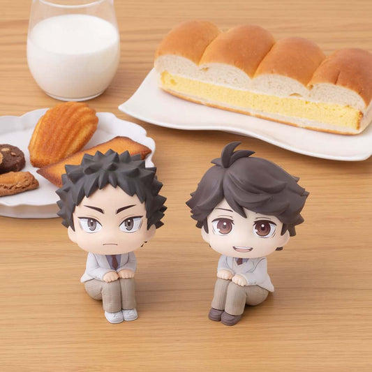 LOOKUP HAIKYU OIKAWA/IWAIZUMI SET MINI FIGURA MEGAHOUSE