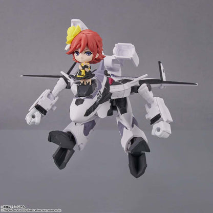 BANDAI MACROSS VF-31F SIEGFRIED KANAME TINY SES ACTION FIGURE 10 cm