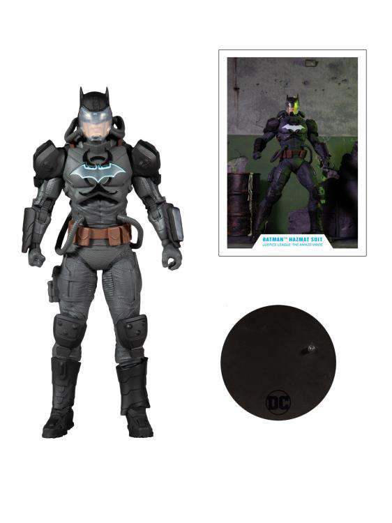 DC MULTIVERSE BATMAN HAZMAT SUIT FIGURE