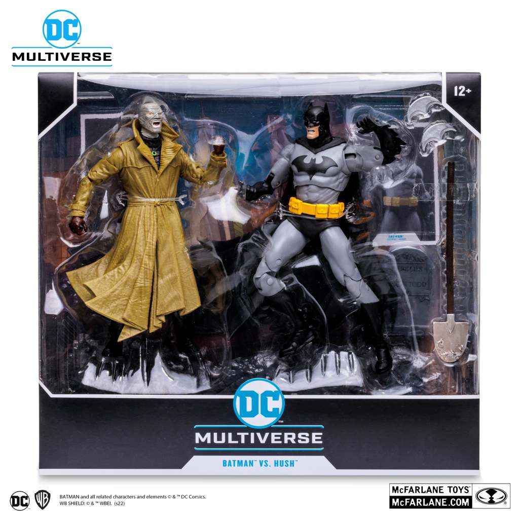 MCFARLANE TOYS BATMAN - DC COLLECTOR HUSH 2-PACK ACTION FIGURE 17 cm