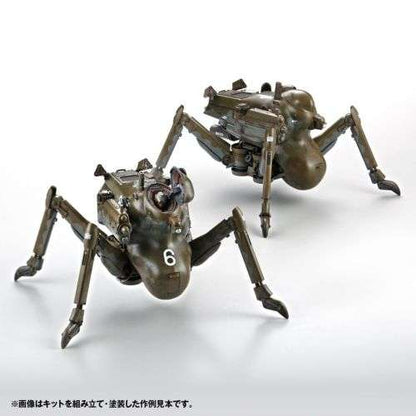 KAIYODO MASCHINEN KRIEGER H. .F.S GLADIATOR 2 PCS SET ARTPLA MODEL KIT 13 cm