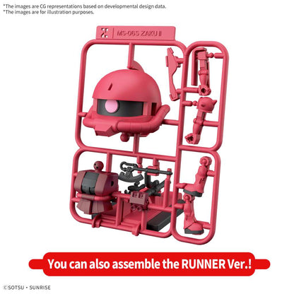 CHARZAKU-KUN DX SET WITH RUNNER REC PTS