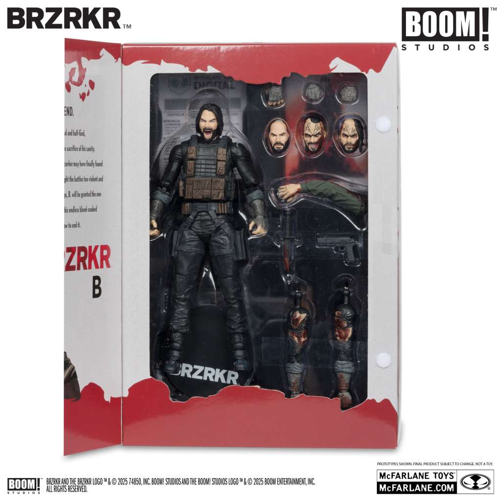 BRZRKR 7INCH B ACTION FIGURE