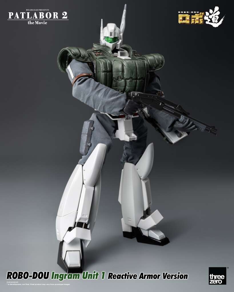 PATLABOR 2 MOVIE ROBODOU INGRAM U1 ARM V ACTION FIGURA THREEA TOYS/THREEZERO