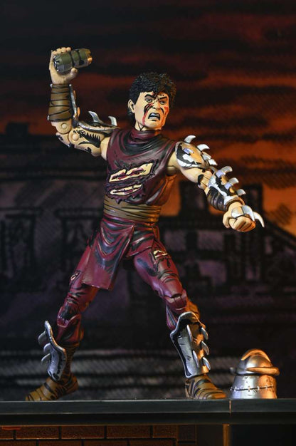 NECA TMNT MIRAGE BATTLE DAMAGED SHREDDER AF ACTION FIGURE 17 cm