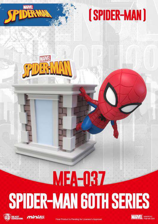 BEAST KINGDOM MINI EGG ATTACK SPIDER 60TH ANN SET (6+1 MINI FIGURA 8 cm