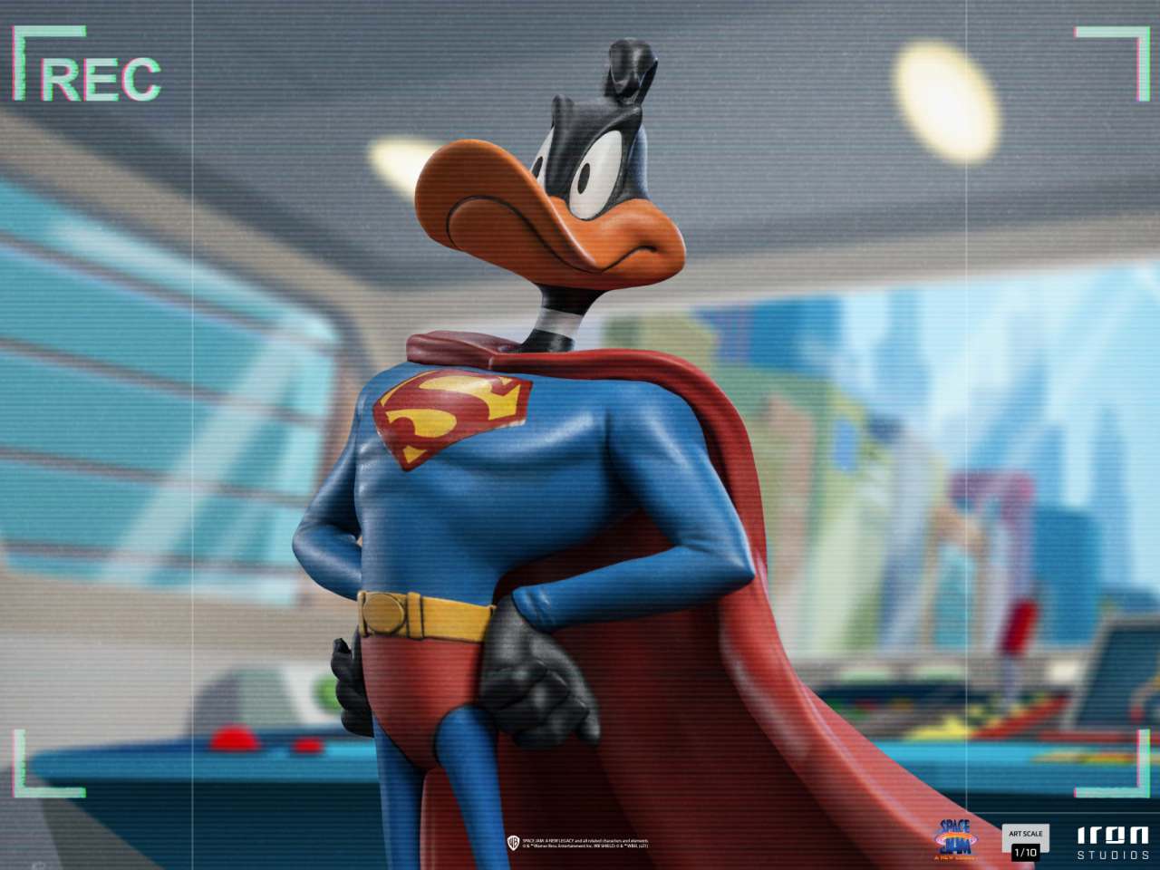 SPACE JAM 2 DAFFY DUCK SUPERMAN 1/10 ST