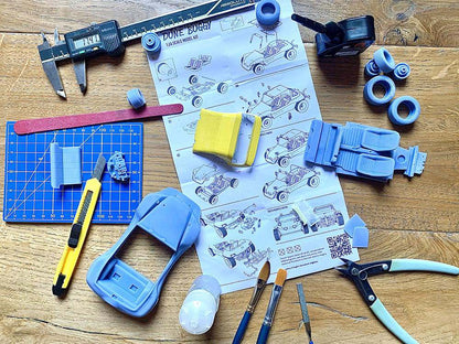 DUNE BUGGY MODEL KIT 1:24
