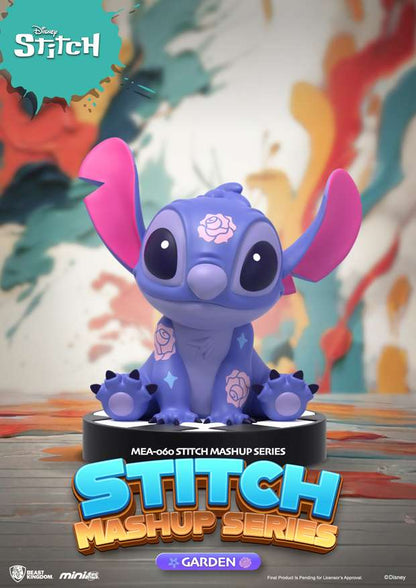 BEAST KINGDOM MINI EGG ATTACK STITCH MASHUP BLIND BOX DISPLAY (6) MINI FIGURA 8 cm