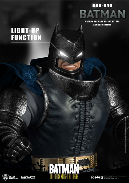 BATMAN THE DARK KNIGHT DYNAMIC 8CTION HEROES ACTION FIGURA 1/9 ARMORED BATMAN 21 CM BEAST KINGDOM TOYS