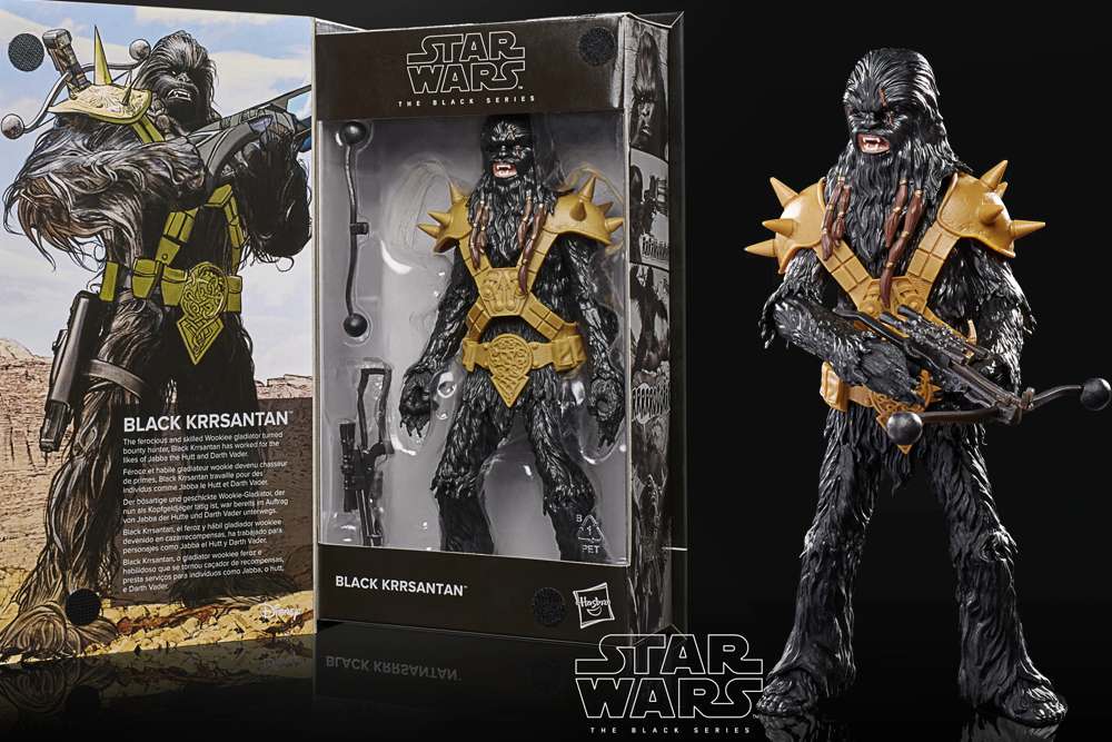 STAR WARS BLACK SERIES ARCHIVE ACTION FIGURA 2022 BLACK KRRSANTAN 15 CM HASBRO