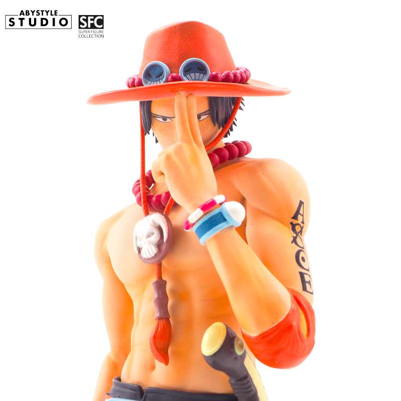 ONE PIECE - COLLEZIONE SUPER FIGURA PORTGAS D. ACE 18CM ABYSTYLE