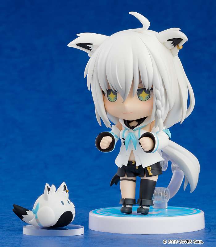 GOOD SMILE COMPANY - HOLOLIVE NENDOROID SHIRAKAMIFUBUKI RERUN MINI FIGURA 10 cm