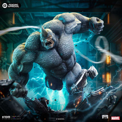 SPIDER-MAN VS VILLAINS RHINO STATUE 1/10