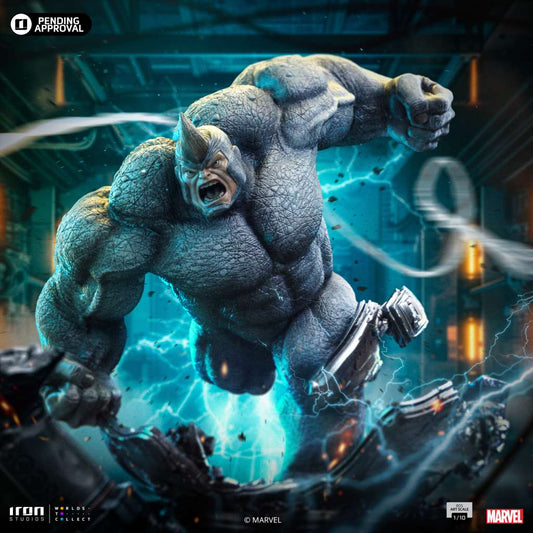 SPIDER-MAN VS VILLAINS RHINO STATUE 1/10