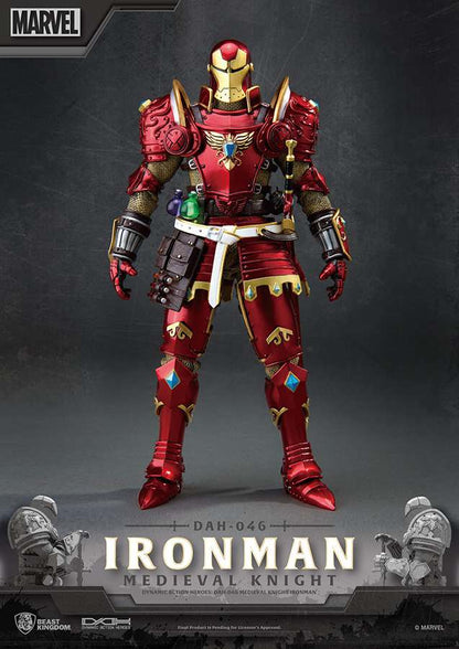BEAST KINGDOM MEDIEVAL KNIGHT IRON MAN DAH ACTION FIGURE 20 cm