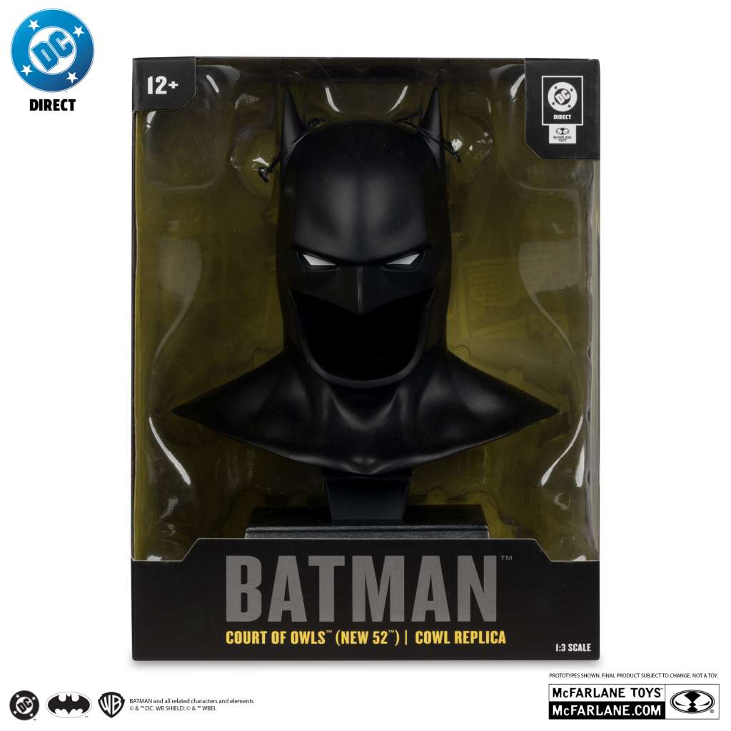 DC BATMAN 1:3 COWL REPLICA COURT OF OWLS