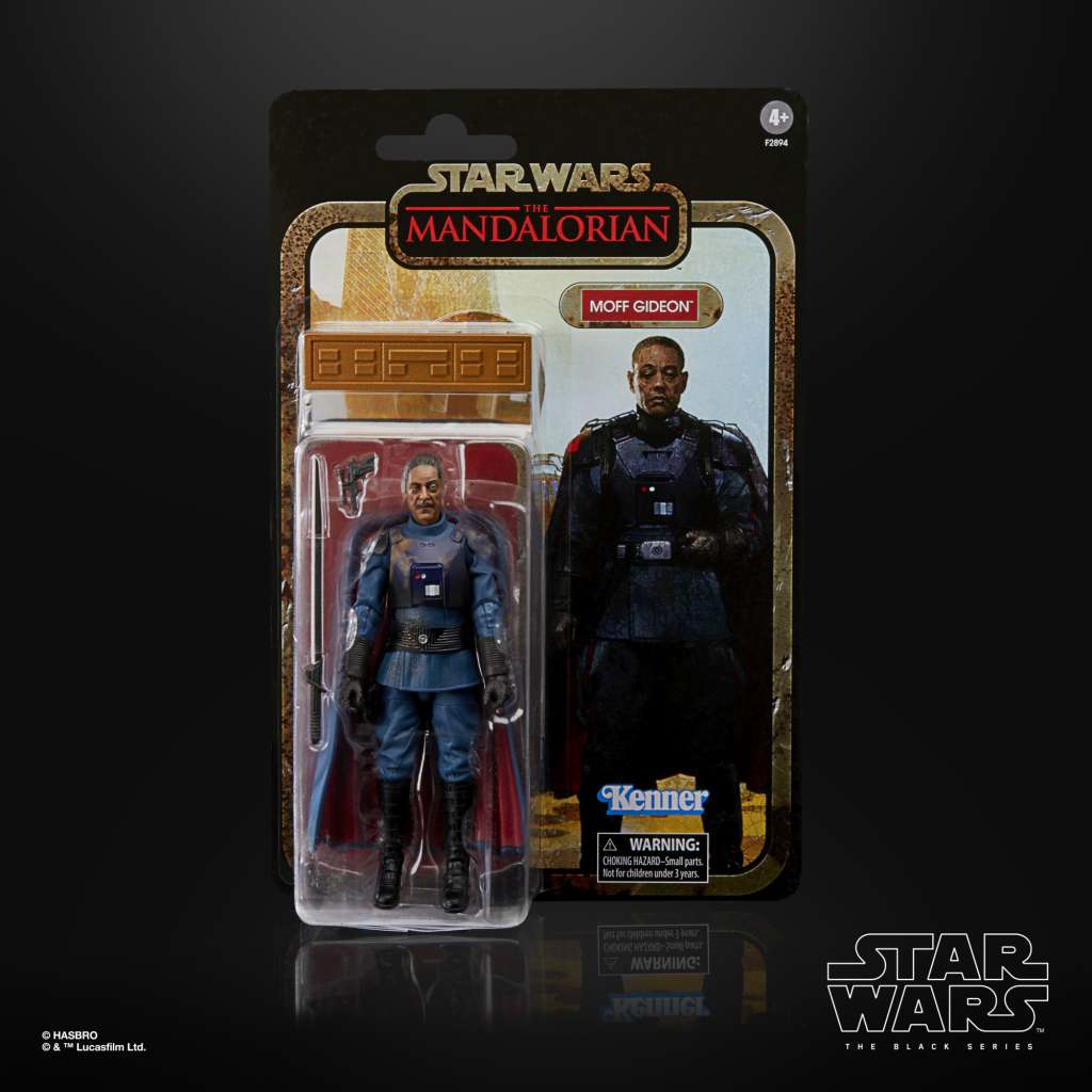 STAR WARS THE MANDALORIAN BLACK SERIES CREDIT COLLECTION ACTION FIGURA 2022 MOFF GIDEON 15 CM HASBRO