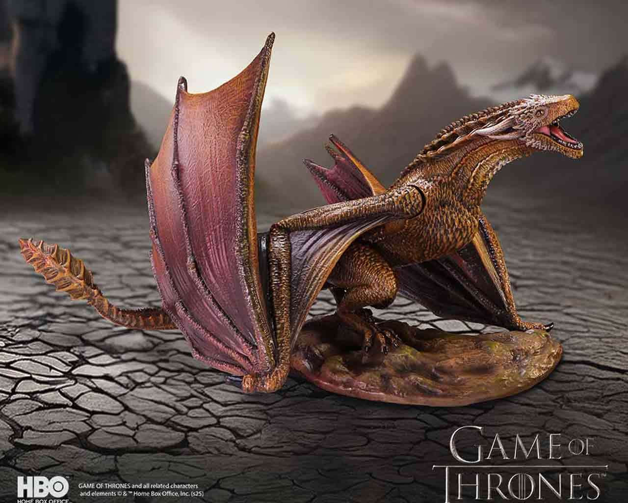 GAME OF THRONES VISERION STATUE