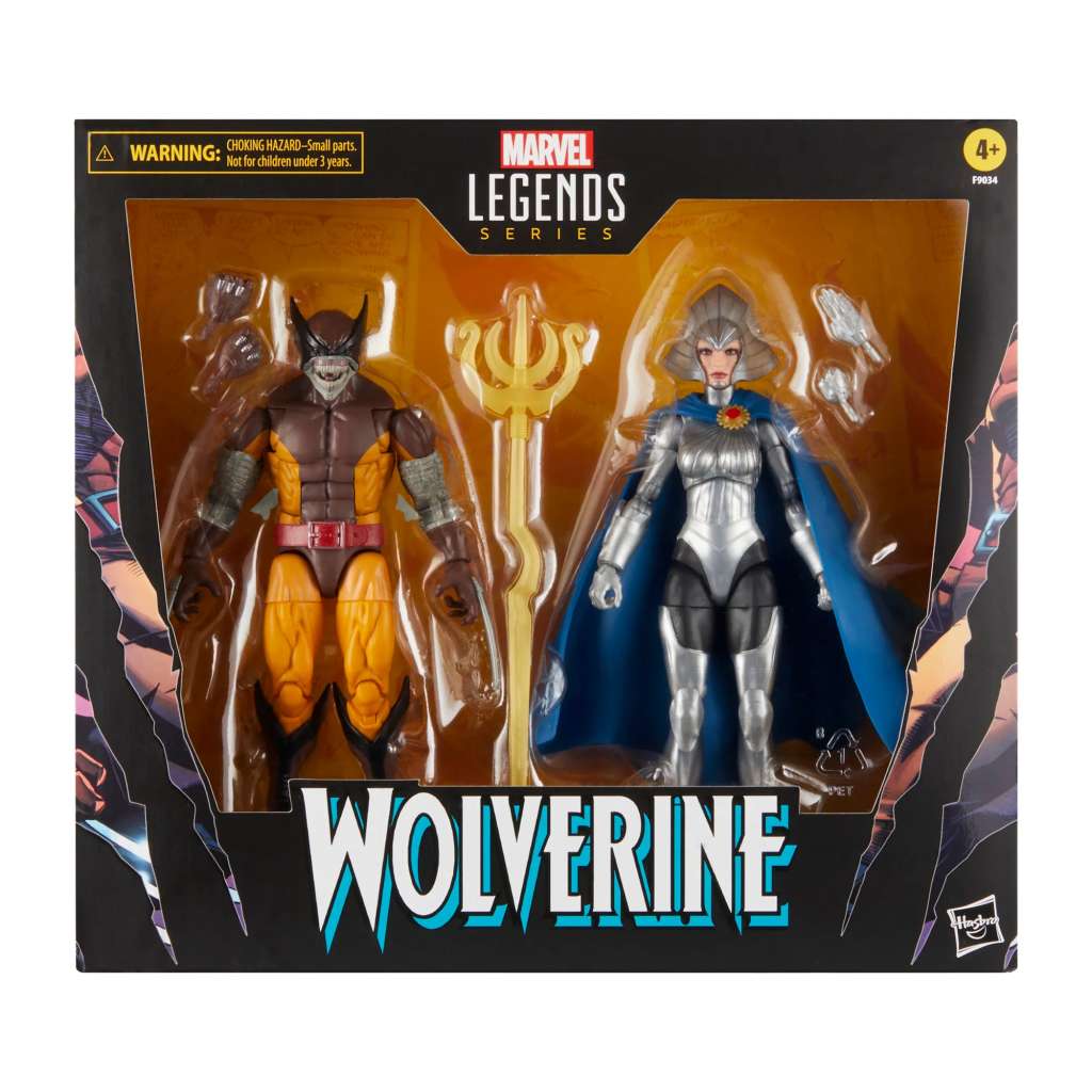 WOLVERINE 50TH ANNIVERSARY MARVEL LEGENDS ACTION FIGURA 2-PACK WOLVERINE & LILANDRA NERAMANI 15 CM HASBRO