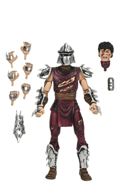 NECA TMNT MIRAGE BATTLE DAMAGED SHREDDER AF ACTION FIGURE 17 cm