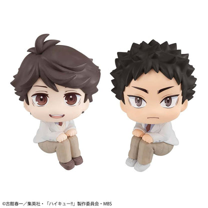 MEGAHOUSE LOOKUP HAIKYU OIKAWA/IWAIZUMI SET MINI FIGURA 10 cm