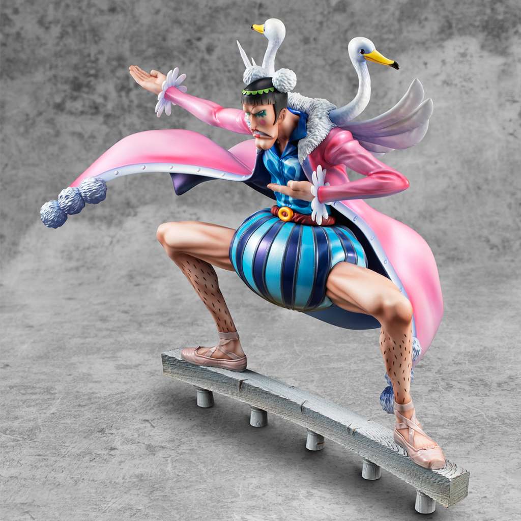 MEGAHOUSE - ONE PIECE POP MR.2 VON CLAY STATUA 23 cm
