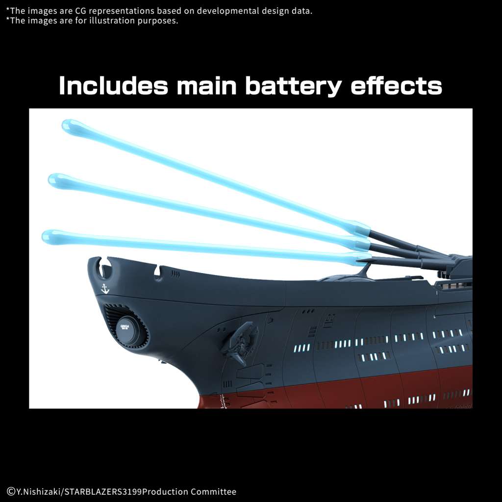 YAMATO 3199 EXP SHIP BBY-03 GINGA 1/1000