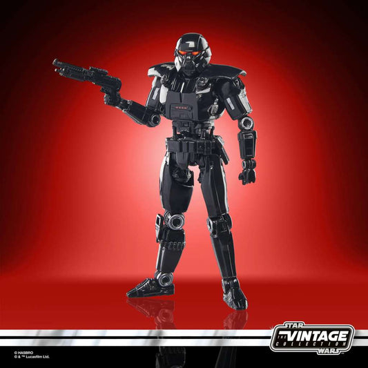 STAR WARS: THE MANDALORIAN VINTAGE COLLECTION ACTION FIGURA DARK TROOPER 10 CM HASBRO