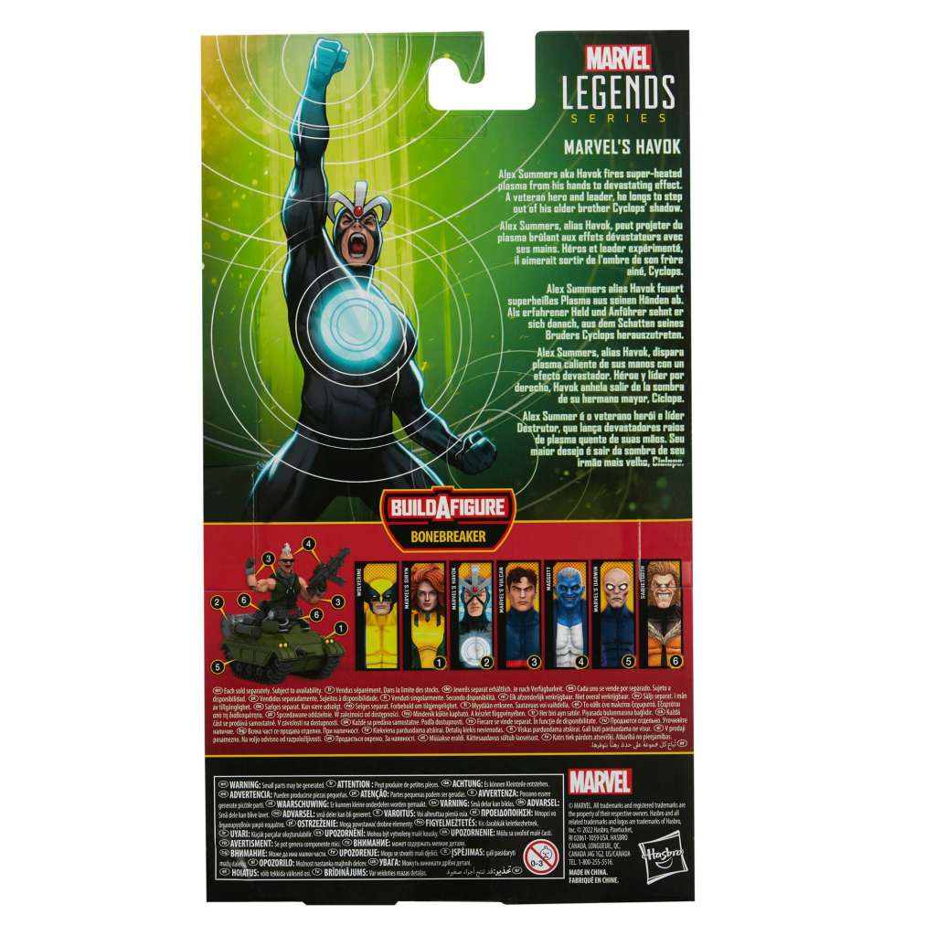 HASBRO - MARVEL LEGENDS X-MEN HAVOK AF ACTION FIGURE