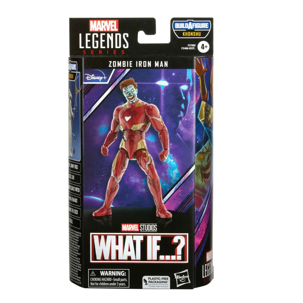 HASBRO ML KHONSHU DISNEY+ ZOMBIE IRON MAN AF ACTION FIGURE
