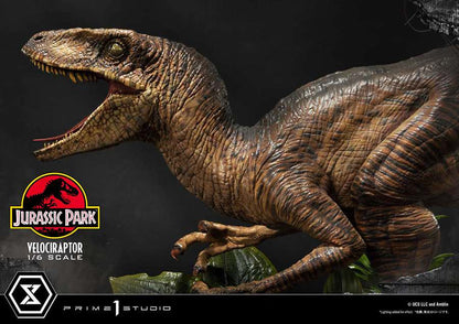 PRIME 1 JURASSIC PARK VELOCIRAPTOR ATTACK STATUA 38.2 cm