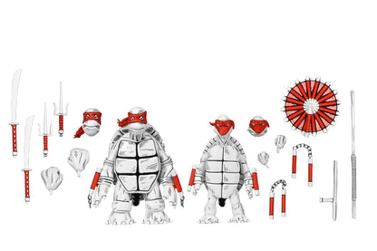 TMNT MIRAGE B&W FIRST TURTLES 2PACK AF