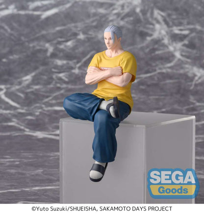 SAKAMOTO DAYS PM PERCHING PVC STATUA TARO SAKAMOTO SERIOUS VER. 14 CM SEGA