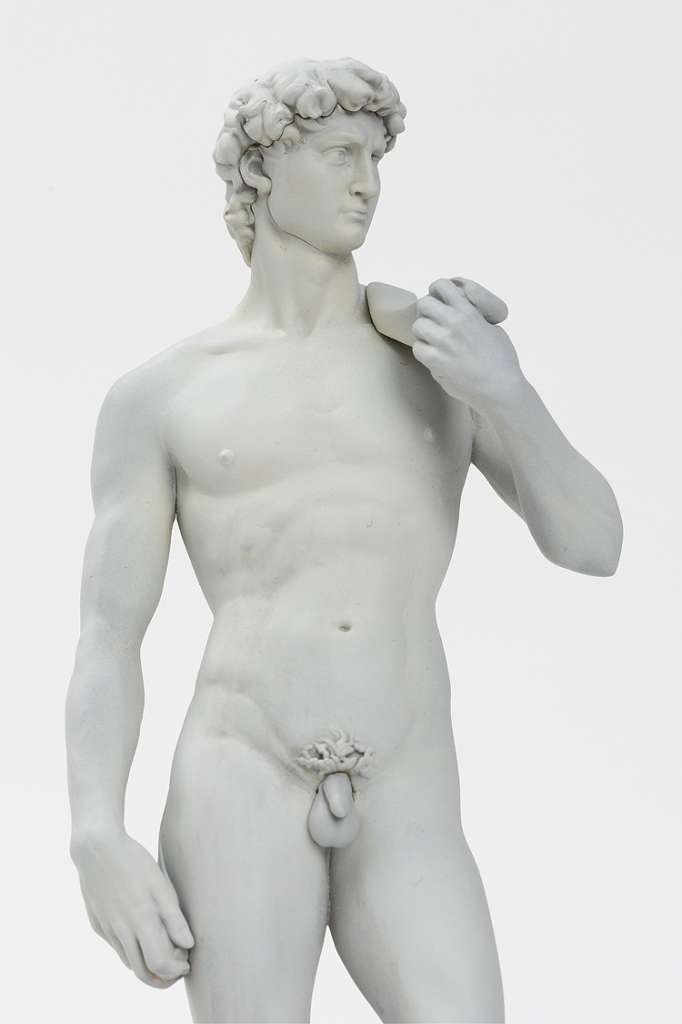 SYUTO SEIKO MICHELANGELO DAVID PLASTIC MODEL KIT 15 cm