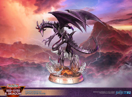 YU-GI-OH! RED-EYES B.DRAGON PURPLE ED