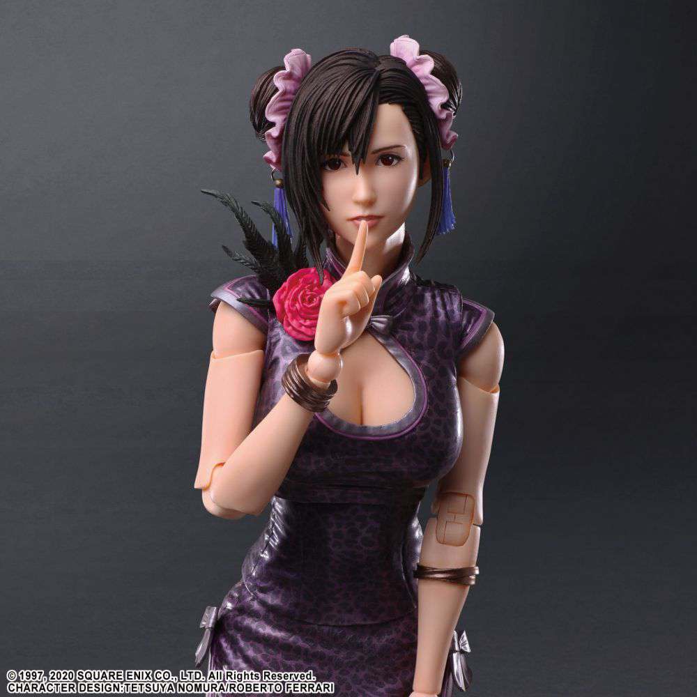 SQUARE ENIX FFVII REMAKE TIFA SPORTY DRESS PAK ACTION FIGURE 25 cm