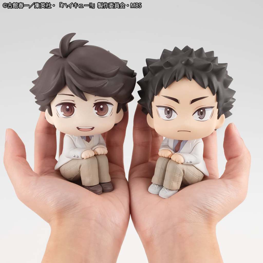 MEGAHOUSE LOOKUP HAIKYU OIKAWA/IWAIZUMI SET MINI FIGURA 10 cm
