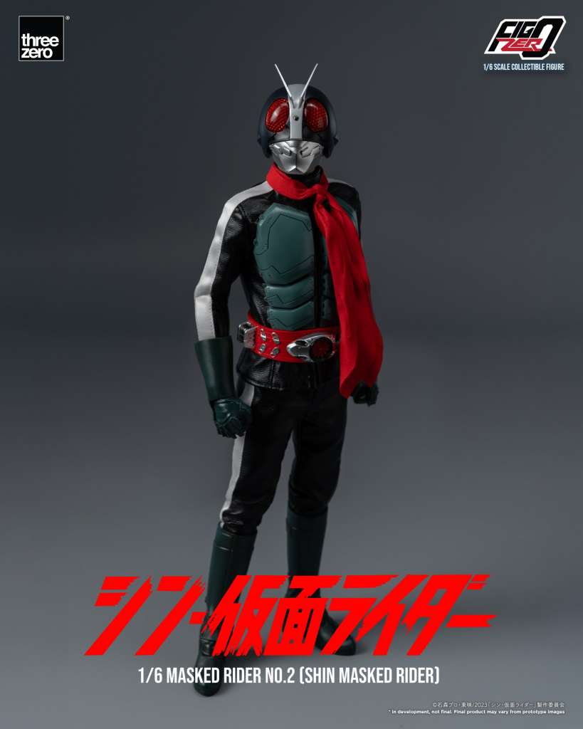 THREEA TOYS/THREEZERO SHIN MASKED RIDER 1/6 ACTION FIGURE 30 cm