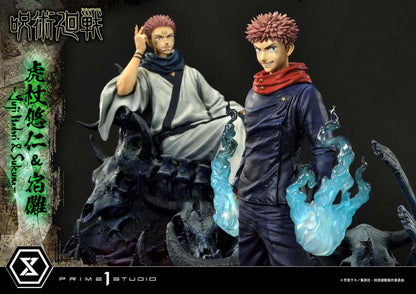 PRIME 1 YUJI & SUKUNA - JUJUTSU KAISEN E SET STATUA 38 cm