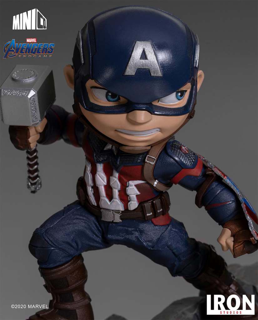 IRON STUDIOS AVENGERS ENDGAME CAPTAIN AMERICA MINICO STATUA 16 cm