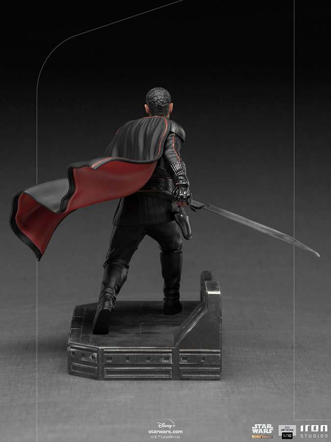 IRON STUDIOS MANDALORIAN MOFF GIDEON ART ST 1/10 STATUA 20 cm
