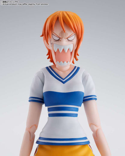 ONE PIECE S.H. FIGUARTS ACTION FIGURA NAMI ROMANCE DAWN 14 CM BANDAI TAMASHII NATIONS