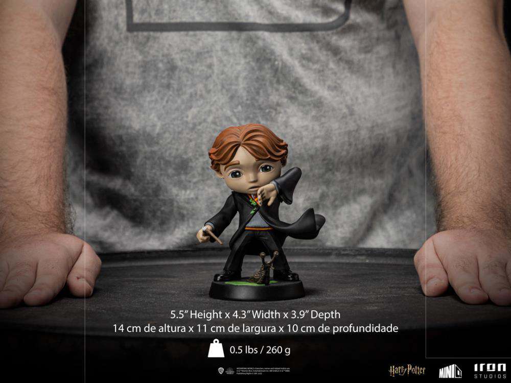 IRON STUDIOS HP RON BROKEN WAND MINICO STATUA 14 cm