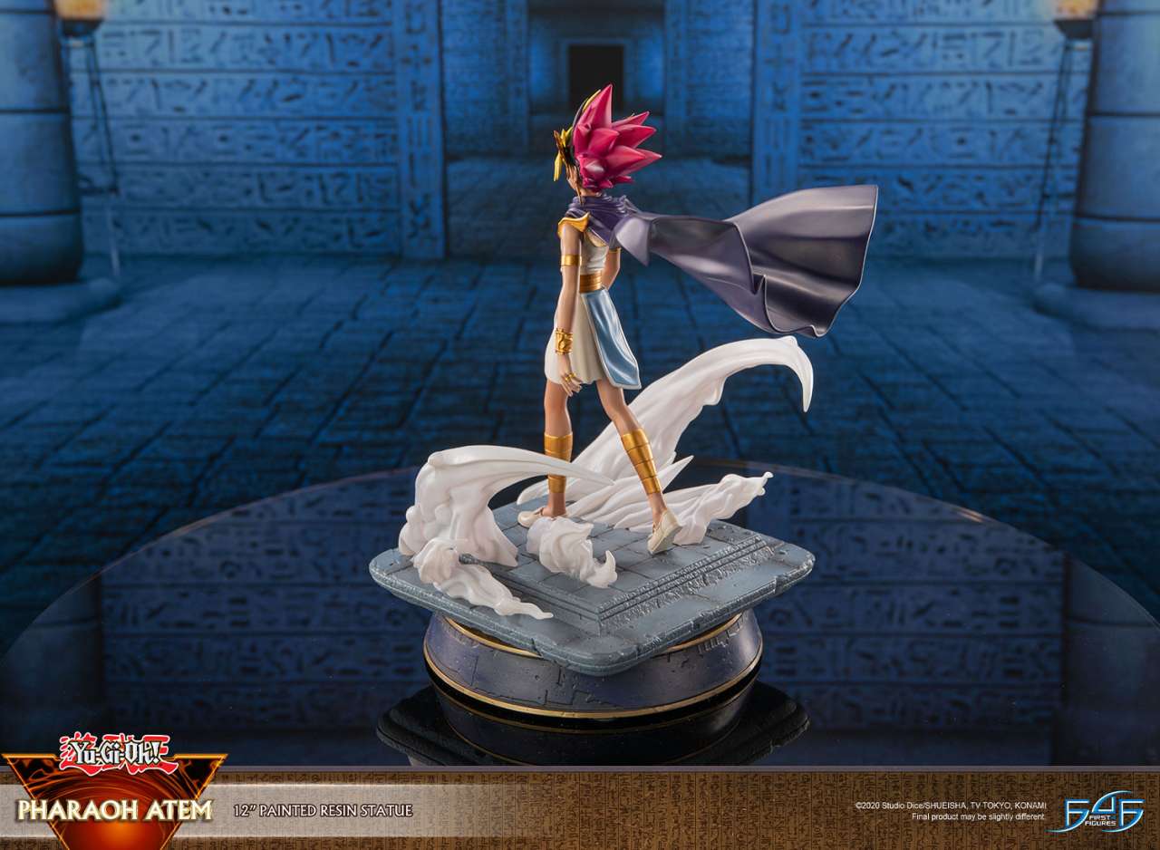 YU-GI-OH! STATUA PHARAOH ATEM 29 CM FIRST 4 FIGURES