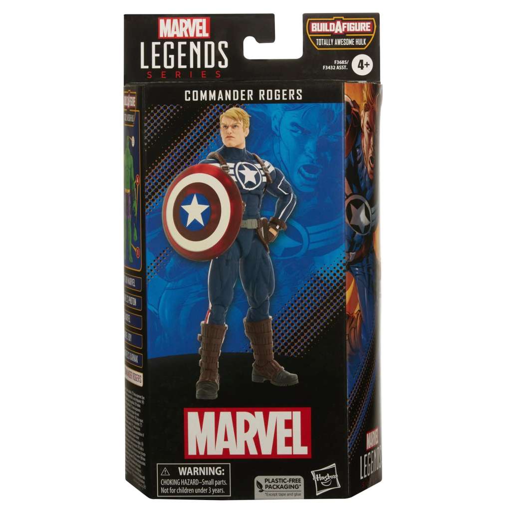 HASBRO - MARVEL LEGENDS TAH COMMANDER ROGERS AF ACTION FIGURE